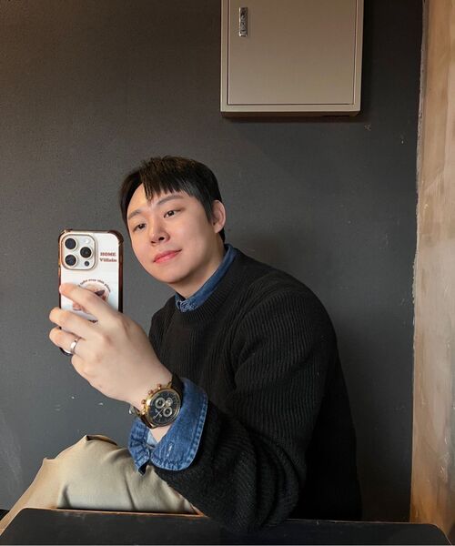 EXCONTAINER(エックスコンテナ)の「クラシックツーピンタックコットンチノパンツ(ベージュ)(その他パンツ・メンズ・その他・MEDIUM/LARGE/X-LARGE/SMALL)」の8枚目の写真