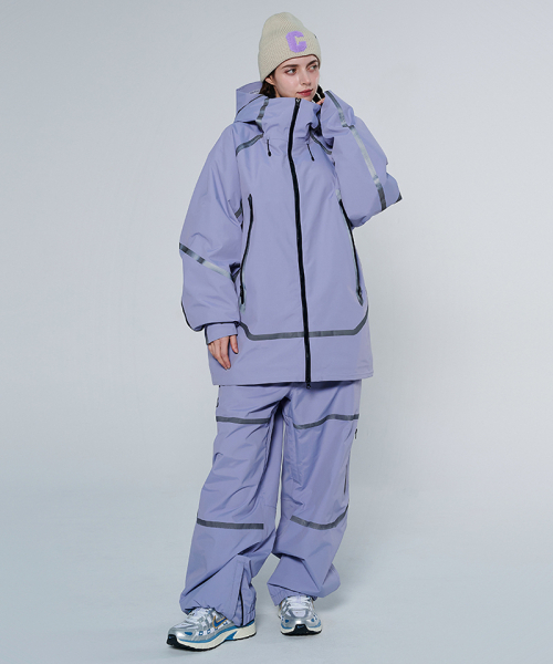 DOLL OUTERWEAR（ドラ アウターウェア）の「[DOLL x DUMDIDUM] 2425 ベガジャケット&パンツ ボードウェアセット ライトパープル 男女共用（セットアップ・レディース・その他・SMALL/MEDIUM/LARGE/X-LARGE）」の6枚目の写真