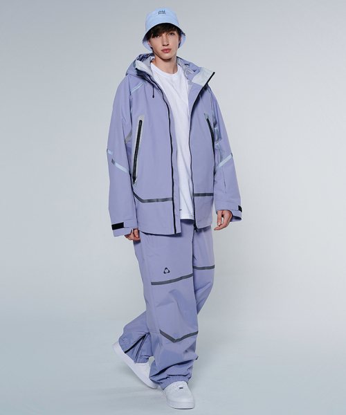 DOLL OUTERWEAR（ドラ アウターウェア）の「[DOLL x DUMDIDUM] 2425 ベガジャケット&パンツ ボードウェアセット ライトパープル 男女共用（セットアップ・レディース・その他・SMALL/MEDIUM/LARGE/X-LARGE）」の10枚目の写真