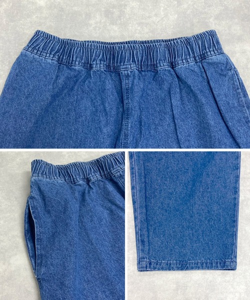 Fizz（フィズ）の「カーブデニムパンツ（デニムパンツ・レディース・ネイビー/ブルー/ブラック・L/M）」の13枚目の写真