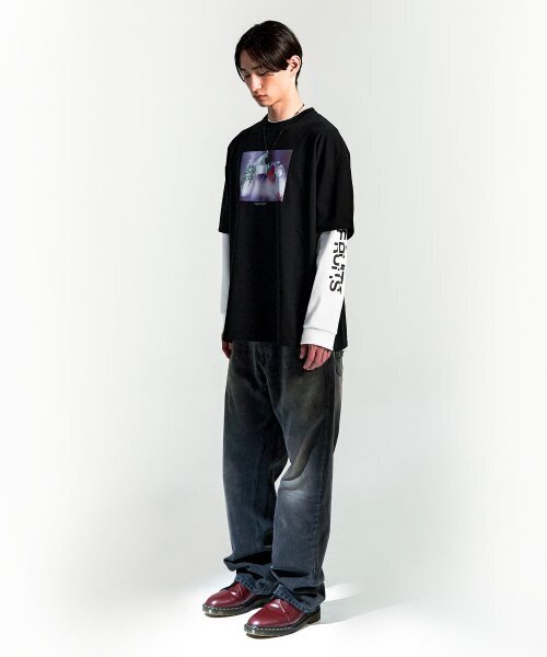 SUNDAY FRUIT MARKET（サンデーフルーツマーケット）の「SUN SYMBOL PATCH DENIM（デニムパンツ・メンズ・その他・MEDIUM/LARGE）」の9枚目の写真