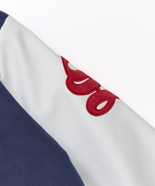 STIGMA(スティグマ)の「Classic Oversized Varsity Jacket Navy(スタジャン・メンズ・その他・MEDIUM/X-LARGE/LARGE)」の8枚目の写真