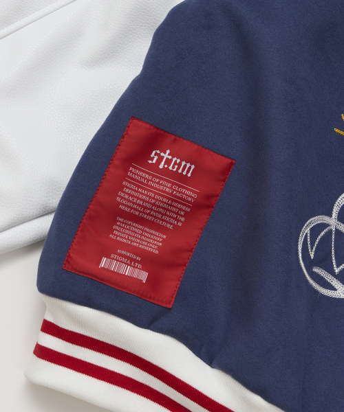 STIGMA(スティグマ)の「Classic Oversized Varsity Jacket Navy(スタジャン・メンズ・その他・MEDIUM/X-LARGE/LARGE)」の13枚目の写真