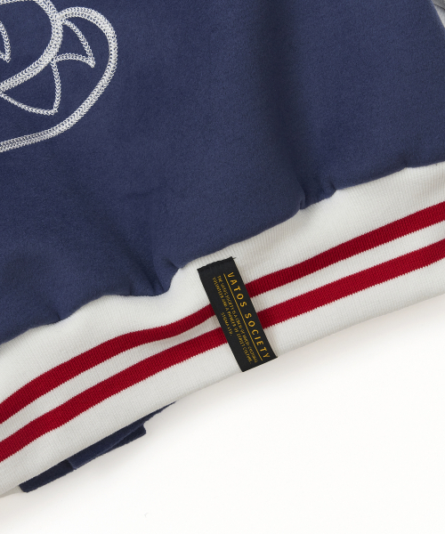 STIGMA(スティグマ)の「Classic Oversized Varsity Jacket Navy(スタジャン・メンズ・その他・MEDIUM/X-LARGE/LARGE)」の14枚目の写真
