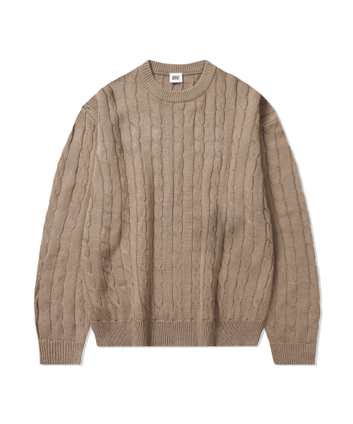 GRAYBLVD(グレイブラバット)の「アンナニットラウンドT GKCNT83 (ベージュ)(ニット/セーター・レディース・ベージュ・MEDIUM/LARGE)」の7枚目の写真
