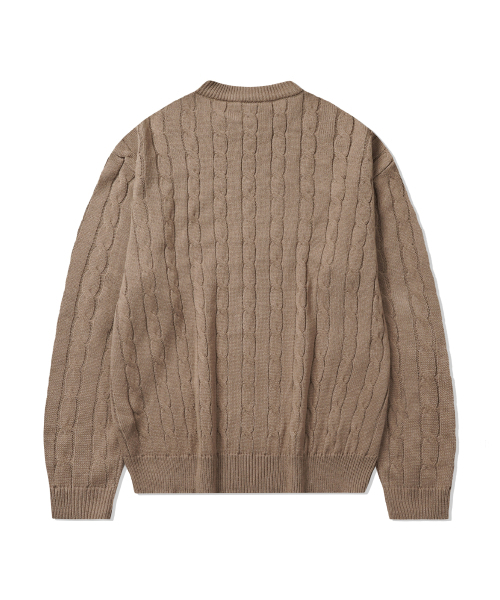 GRAYBLVD(グレイブラバット)の「アンナニットラウンドT GKCNT83 (ベージュ)(ニット/セーター・レディース・ベージュ・MEDIUM/LARGE)」の3枚目の写真