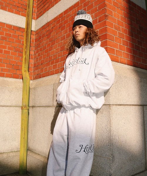 HUF(ハフ)の「MANHATTAN FULL ZIP HOODIE(パーカー・メンズ・アッシュ/ネイビー・S/M/L/XL/XXL)」の5枚目の写真