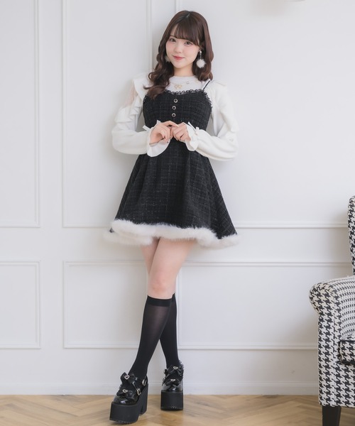 ROJITA（ロジータ）の「クロスベルトリボン厚底シューズ（その他シューズ・レディース・マルチ/ブラック・38/37/36）」の21枚目の写真