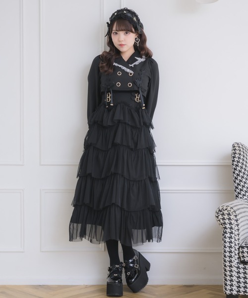 ROJITA（ロジータ）の「クロスベルトリボン厚底シューズ（その他シューズ・レディース・マルチ/ブラック・38/37/36）」の22枚目の写真