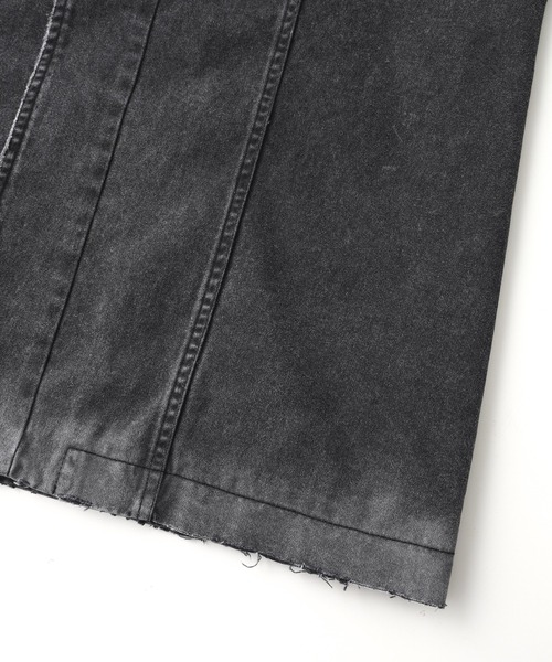 X-girl(エックスガール)の「FADED STAND COLLAR LONG COAT(トレンチコート・レディース・ブラック/ベージュ・S/M)」の19枚目の写真