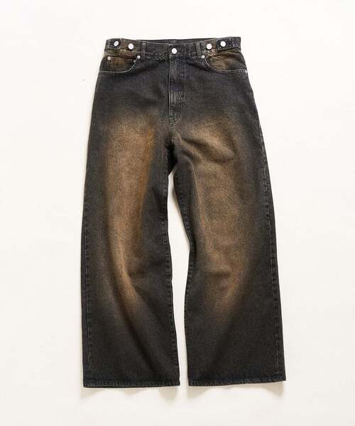 417 EDIFICE（フォーワンセブンエディフィス）の「13.5OZ 5Pデニム（デニムパンツ・メンズ・ブルー/ブラック/ライトブルー・MEDIUM/LARGE）」の8枚目の写真