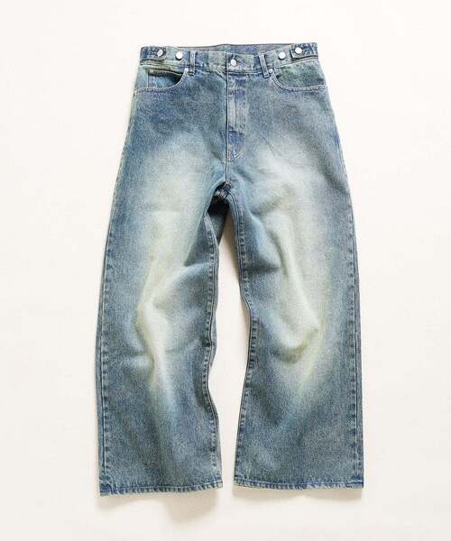 417 EDIFICE（フォーワンセブンエディフィス）の「13.5OZ 5Pデニム（デニムパンツ・メンズ・ブルー/ブラック/ライトブルー・MEDIUM/LARGE）」の9枚目の写真