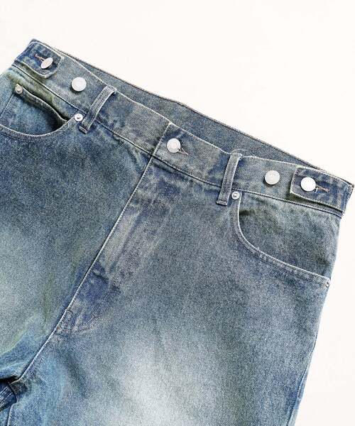 417 EDIFICE（フォーワンセブンエディフィス）の「13.5OZ 5Pデニム（デニムパンツ・メンズ・ブルー/ブラック/ライトブルー・MEDIUM/LARGE）」の11枚目の写真