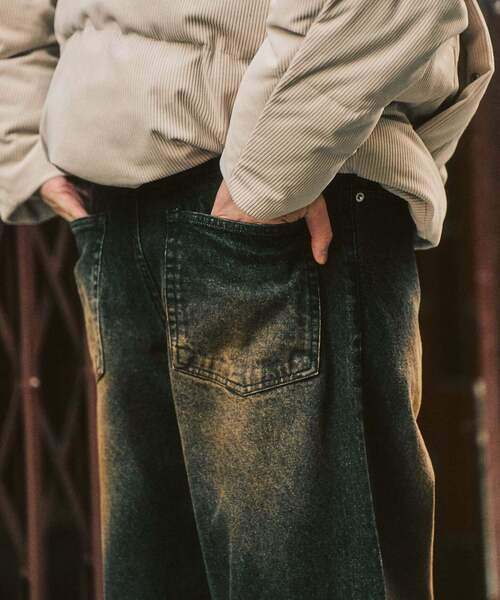 417 EDIFICE（フォーワンセブンエディフィス）の「13.5OZ 5Pデニム（デニムパンツ・メンズ・ブルー/ブラック/ライトブルー・MEDIUM/LARGE）」の18枚目の写真