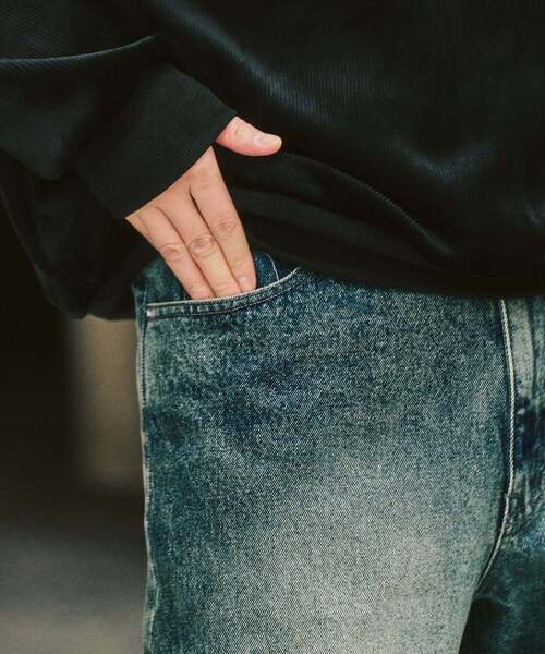 417 EDIFICE（フォーワンセブンエディフィス）の「13.5OZ 5Pデニム（デニムパンツ・メンズ・ブルー/ブラック/ライトブルー・MEDIUM/LARGE）」の22枚目の写真