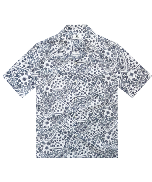 THESHIRTHOUSE(ザシャツハウス)の「ハワイアンシャツ コットン ペイズリー-ホワイト(シャツ/ブラウス・メンズ・ホワイト・1/2)」の2枚目の写真