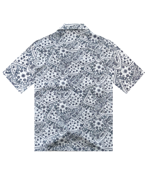 THESHIRTHOUSE(ザシャツハウス)の「ハワイアンシャツ コットン ペイズリー-ホワイト(シャツ/ブラウス・メンズ・ホワイト・1/2)」の3枚目の写真