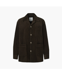 KUME（クメ）の「Men Corduroy Work Jacket, Khaki（テーラードジャケット）」