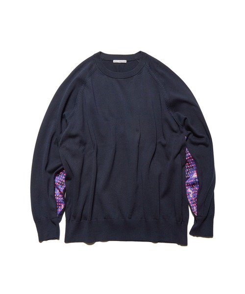 uniform experiment（ユニフォームエクスペリメント）の「VENTILATION KNIT（ニット/セーター・メンズ・ベージュ/ネイビー/ブラック・2/3/4/5/1）」の3枚目の写真