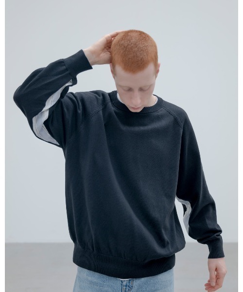 uniform experiment（ユニフォームエクスペリメント）の「VENTILATION KNIT（ニット/セーター・メンズ・ベージュ/ネイビー/ブラック・2/3/4/5/1）」の6枚目の写真