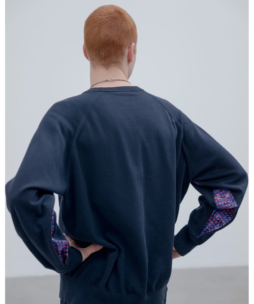 uniform experiment（ユニフォームエクスペリメント）の「VENTILATION KNIT（ニット/セーター・メンズ・ベージュ/ネイビー/ブラック・2/3/4/5/1）」の4枚目の写真