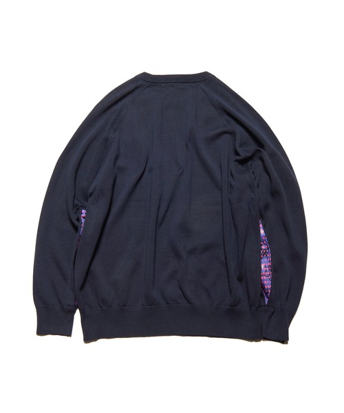 uniform experiment（ユニフォームエクスペリメント）の「VENTILATION KNIT（ニット/セーター・メンズ・ベージュ/ネイビー/ブラック・2/3/4/5/1）」の11枚目の写真