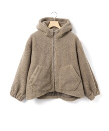 MARMARMAR（マーマーマー）の「MARMARMAR ボアフードブルゾン（ブルゾン）」