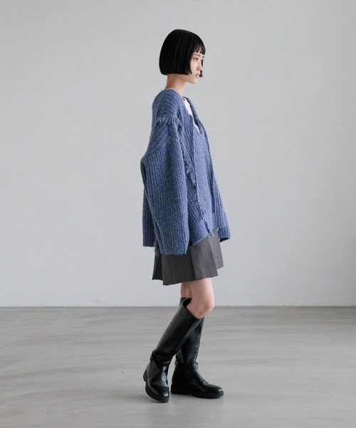 LOWRYS FARM(ローリーズファーム)の「チェックプリーツミニスカート 632529(スカート・レディース・チャコールグレー/ブラウン・FREE)」の9枚目の写真