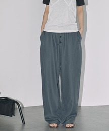 Unblend（アンブレンド）の「【Unblend】パウダーツイル ローライズ イージースラックス（スラックス）」