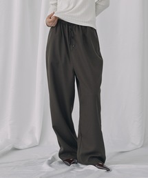 Unblend（アンブレンド）の「【Unblend】パウダーツイル ローライズ イージースラックス（スラックス）」