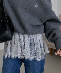 CAPRICIEUX LE'MAGE | 【トレンド感あるレイヤードコーデに！調整可能◎】レースキャミ(キャミソール)