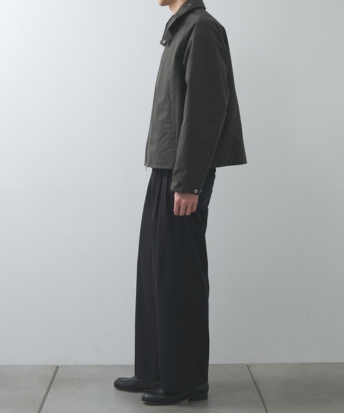 markaware（マーカウェア）の「【markaware/marka】TRIPLE PLEATED WIDE TROUSERS（スラックス・メンズ・グレー/ブラック/ネイビー・2/1）」の11枚目の写真