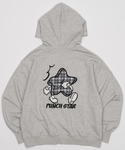 starpunch hoodie / スターパンチパーカー（パーカー）｜kaoyorinakami