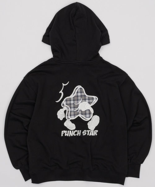 starpunch hoodie / スターパンチパーカー（パーカー）｜kaoyorinakami