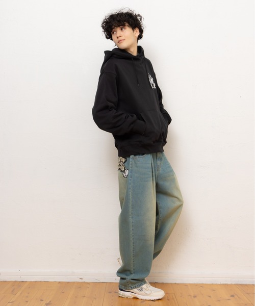 kaoyorinakami(カオヨリナカミ)の「starpunch hoodie / スターパンチパーカー(パーカー・メンズ・グレー/ブラック・X-LARGE/LARGE/MEDIUM/SMALL)」の8枚目の写真