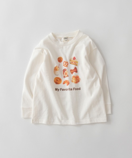 DRC branshes（ディーアールシーブランシェス）の「【WEB限定/DRC】アソート転写グラフィック長袖Tシャツ（Tシャツ/カットソー・キッズ・その他4/チャコールグレー/オフホワイト/ピンク/ブラウン/ブルーグレー/その他2/その他1/イエロー/ネイビー/ライトグリーン/その他3・110/140/130/120/100/160/150）」の12枚目の写真