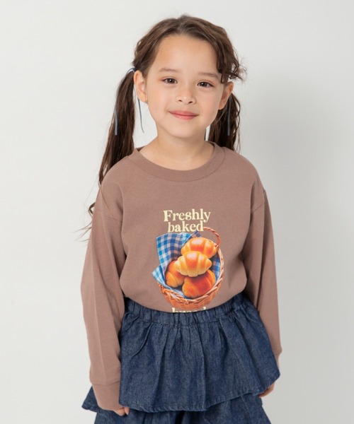 DRC branshes（ディーアールシーブランシェス）の「【WEB限定/DRC】アソート転写グラフィック長袖Tシャツ（Tシャツ/カットソー・キッズ・その他4/チャコールグレー/オフホワイト/ピンク/ブラウン/ブルーグレー/その他2/その他1/イエロー/ネイビー/ライトグリーン/その他3・110/140/130/120/100/160/150）」の5枚目の写真