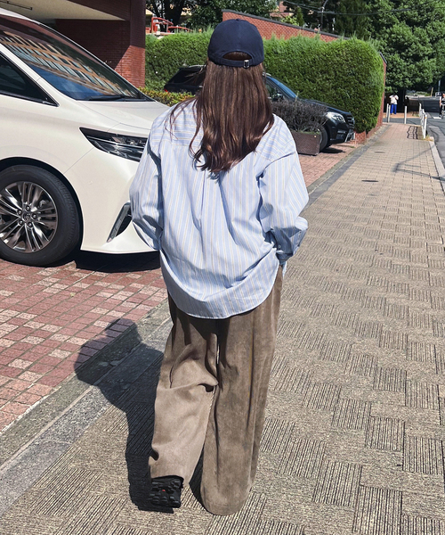 JOURNAL STANDARD（ジャーナルスタンダード）の「《追加5》コーデュロイワイドパンツ（その他パンツ・レディース・ホワイト×ホワイト/ブラウン系その他・38/36）」の15枚目の写真