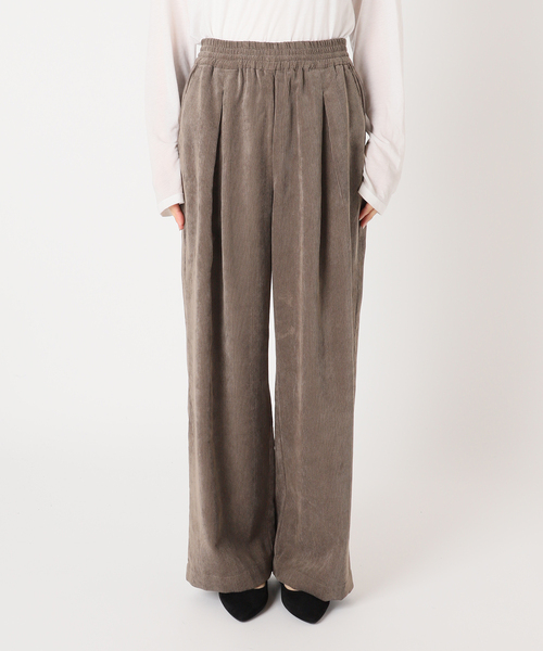 JOURNAL STANDARD（ジャーナルスタンダード）の「《追加5》コーデュロイワイドパンツ（その他パンツ・レディース・ホワイト×ホワイト/ブラウン系その他・38/36）」の22枚目の写真