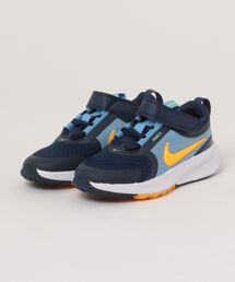 NIKE（ナイキ）の「NIKE ナイキ 17-22(H)STAR RUNNER 5 (PS) スター ランナー 5 PS KHF7005 403MNNAVY/LSROR（スニーカー）」
