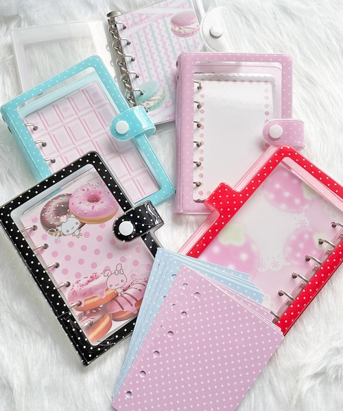 nini toys/ニニトイズ】≪MERING/メリング≫クリア6穴バインダー