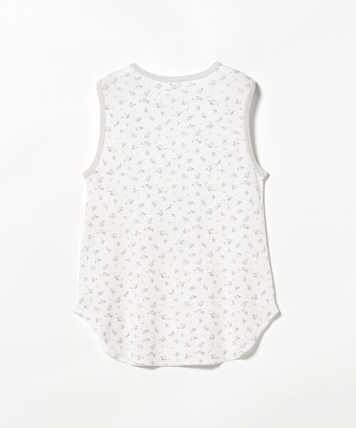 BEAMS BOY(ビームスボーイ)の「フラワー サーマル ノースリーブ(タンクトップ・レディース・ネイビー/オフホワイト・ONE SIZE)」の19枚目の写真