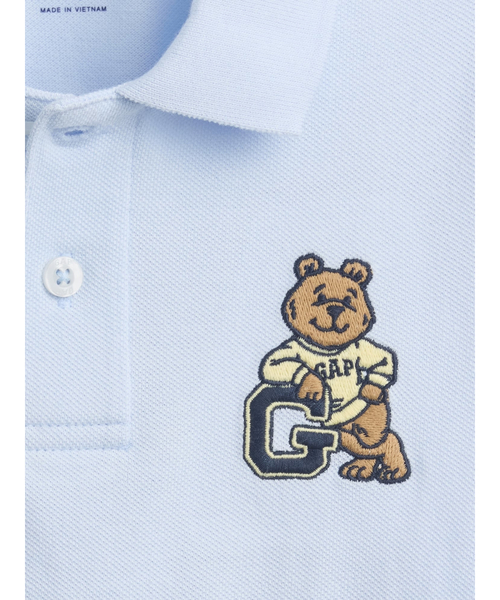 GAP（ギャップ）の「babyGap ブラナンベア ピケ ポロシャツ（ポロシャツ・キッズ・ブルー/グリーン・105cm/110cm/80ｃｍ/90cm/95cm/100cm）」の4枚目の写真