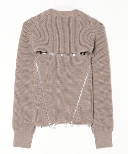 JOHN LAWRENCE SULLIVAN（ジョンローレンスサリバン）の「CORSET SEPARATE KNIT TOP（ニット/セーター・レディース・ブラック・ONE SIZE）」の9枚目の写真