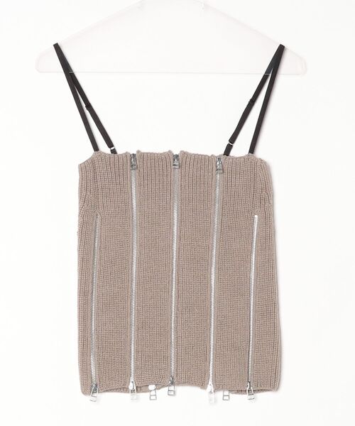 JOHN LAWRENCE SULLIVAN（ジョンローレンスサリバン）の「CORSET SEPARATE KNIT TOP（ニット/セーター・レディース・ブラック・ONE SIZE）」の10枚目の写真