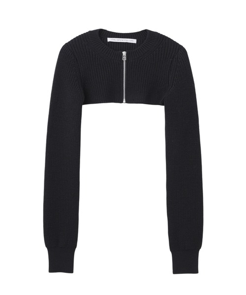 JOHN LAWRENCE SULLIVAN（ジョンローレンスサリバン）の「CORSET SEPARATE KNIT TOP（ニット/セーター・レディース・ブラック・ONE SIZE）」の5枚目の写真