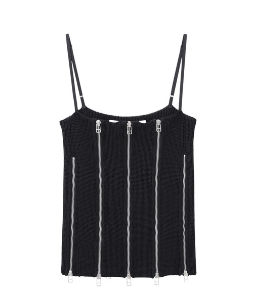 JOHN LAWRENCE SULLIVAN（ジョンローレンスサリバン）の「CORSET SEPARATE KNIT TOP（ニット/セーター・レディース・ブラック・ONE SIZE）」の6枚目の写真