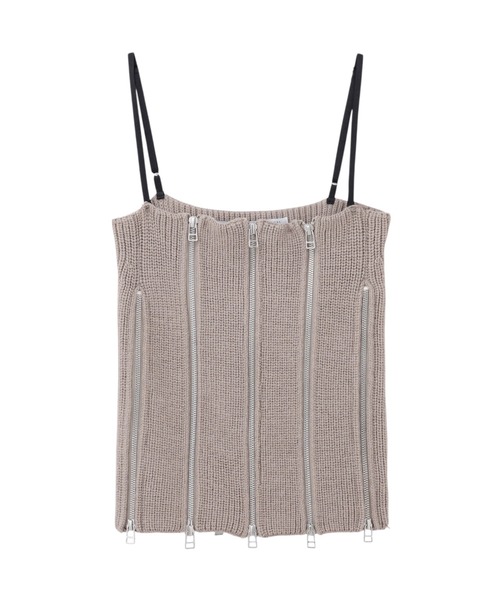 JOHN LAWRENCE SULLIVAN（ジョンローレンスサリバン）の「CORSET SEPARATE KNIT TOP（ニット/セーター・レディース・ブラック・ONE SIZE）」の8枚目の写真