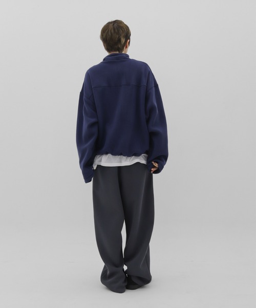 lit(リット)の「Half Zip Fleece Pullover(その他トップス・レディース・ネイビー/アイボリー・FREE)」の21枚目の写真