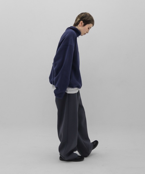 lit(リット)の「Half Zip Fleece Pullover(その他トップス・レディース・ネイビー/アイボリー・FREE)」の22枚目の写真